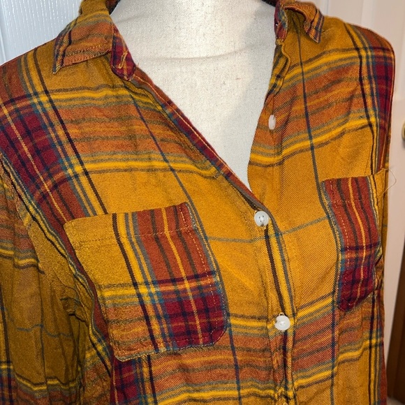 Mossimo Supply Co Plaid Button Up - Picture 2 of 10